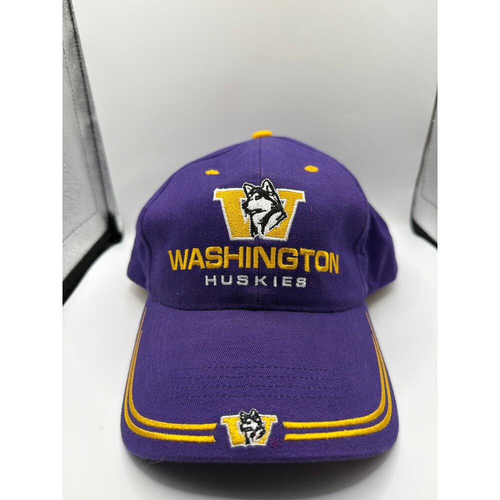🔥Vintage 90’s Washington Huskies UW Strapback Hat Twins Enterprise Embroidered